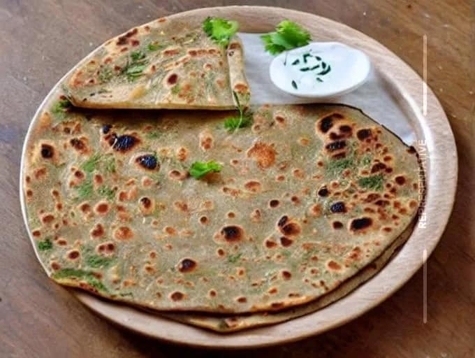 Aloo Pyaz Paratha