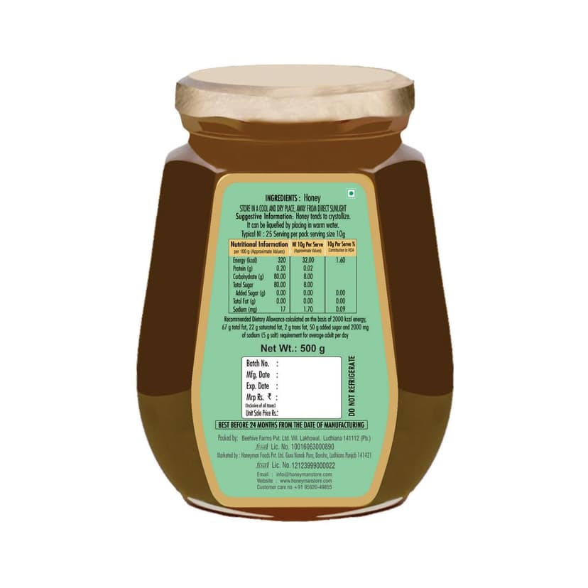 Honeyman Van Tulsi Honey view 2