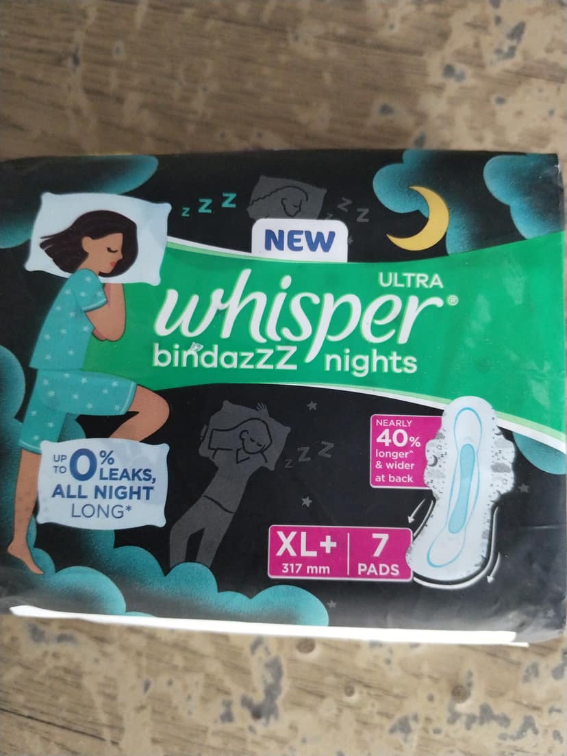 Whisper bindazz nights xl+317mm