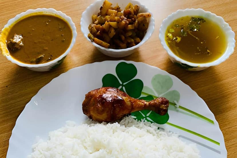Home style chicken meal combo