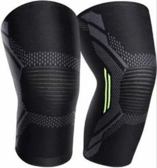 DMK 3D Knee Support For Men&Women Knee Caps For Pain Relief Knee Pad Leg Sleeve For Gym Belt Knee Support Size - M (Pack Of 2)