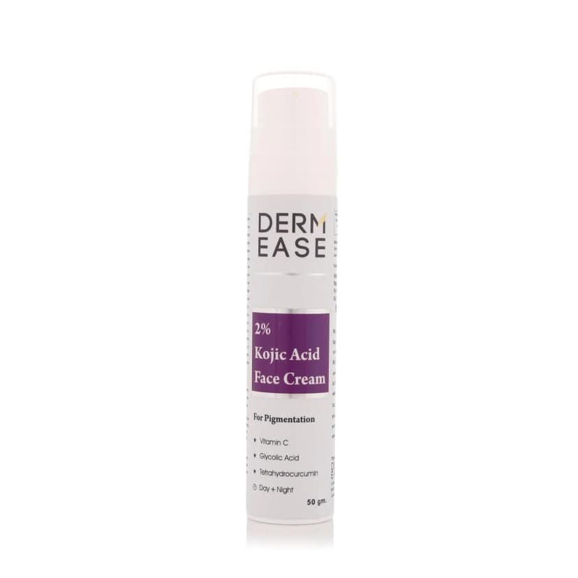 Dermease 2% Kojic Acid Face Cream for Bright & Even Skin