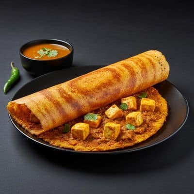 Rava Paneer Masala Dosa