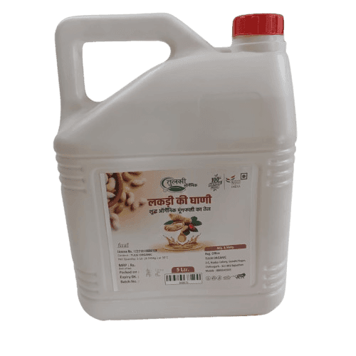 Buy Pure and Natural Wood Pressed Groundnut Oil 5 ltr Online at Best Price in India view 2