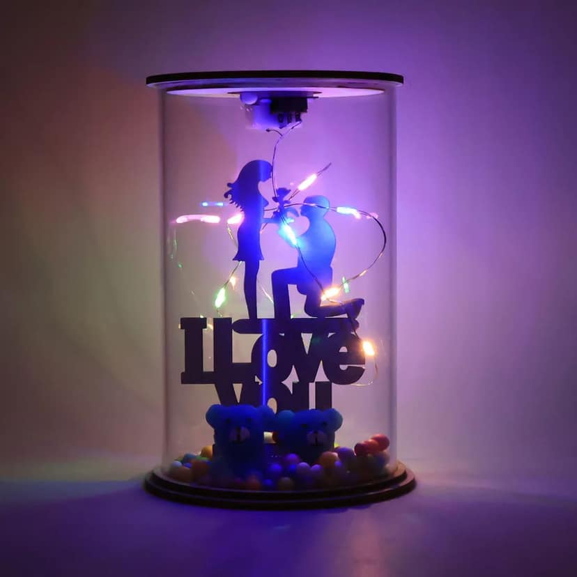 Love You LED Decorative Light Showpiece (1 Pc) view 2