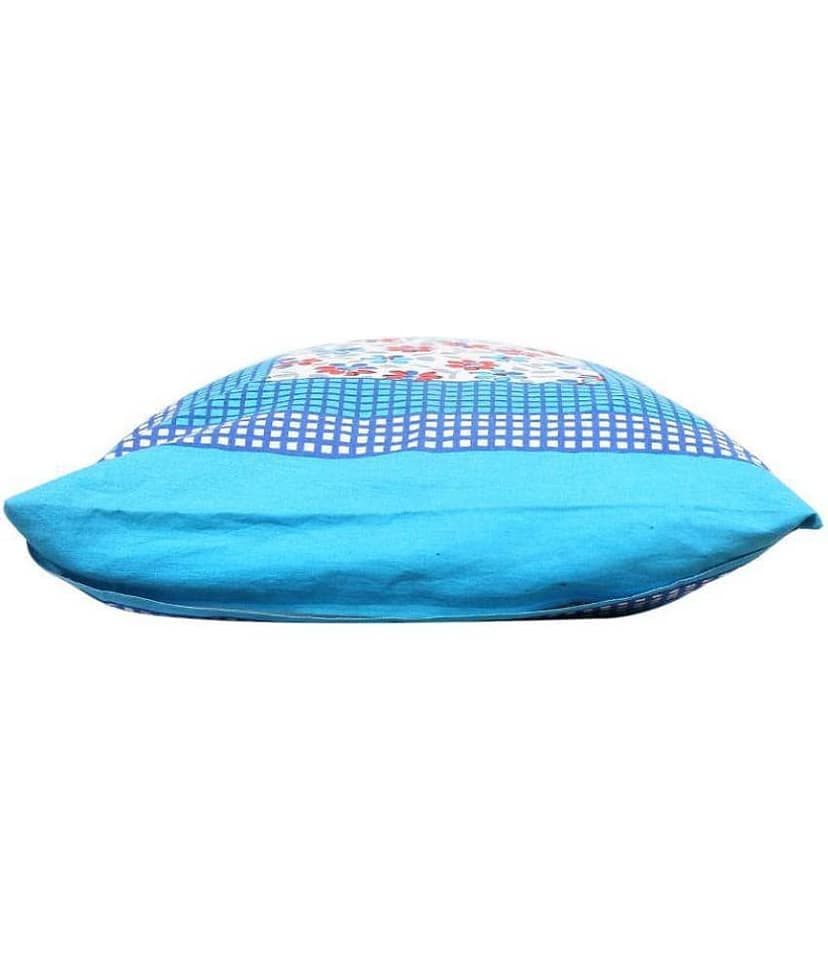 AJ Home Pack of 2 Cotton Blue Pillow Cover (17 X 27 Inch) view 2