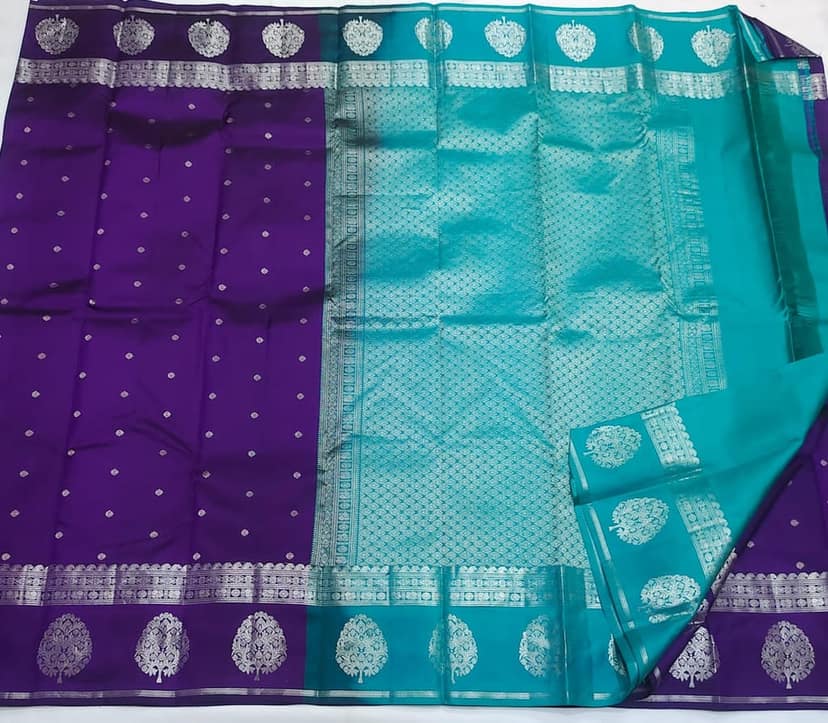 Kanchipuram silk sarees view 2