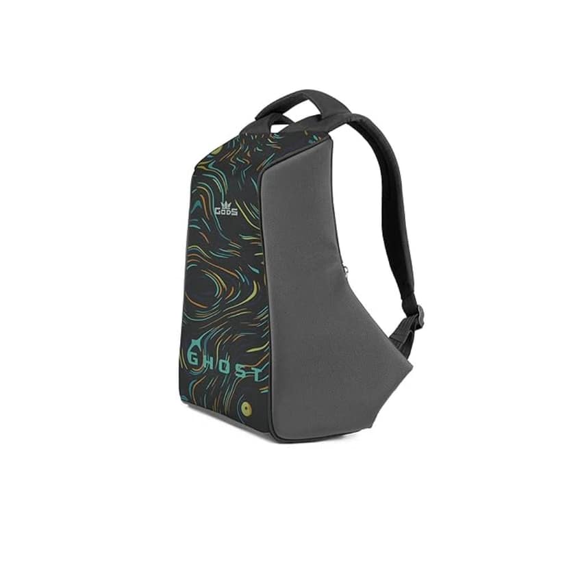 GODS Ghost Vincent Anti Theft 15.6 inch Polyester Laptop Tech Backpack(25 Ltrs, Black) view 2