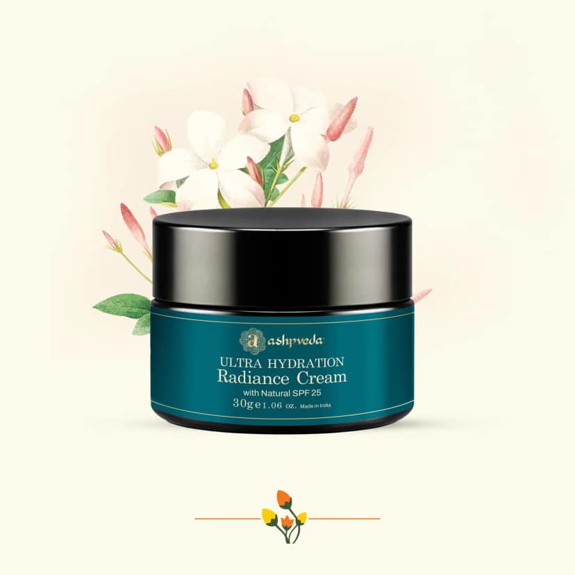 ashpveda Ultra Hydration Face Cream with Natural SPF 25