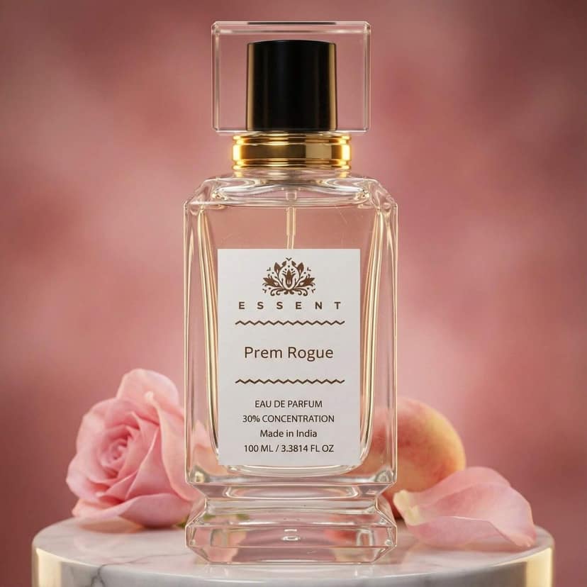 Essent Perfumes Prem Rogue Eau de Parfum (EDP) – Sweet Vanilla Gourmand Long Lasting Perfume – Women’s Signature Fragrance