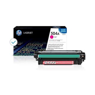 HP 504A Magenta Original LaserJet Toner Cartridge (CE253A)