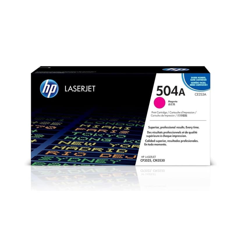 HP 504A Magenta Original LaserJet Toner Cartridge (CE253A) view 2