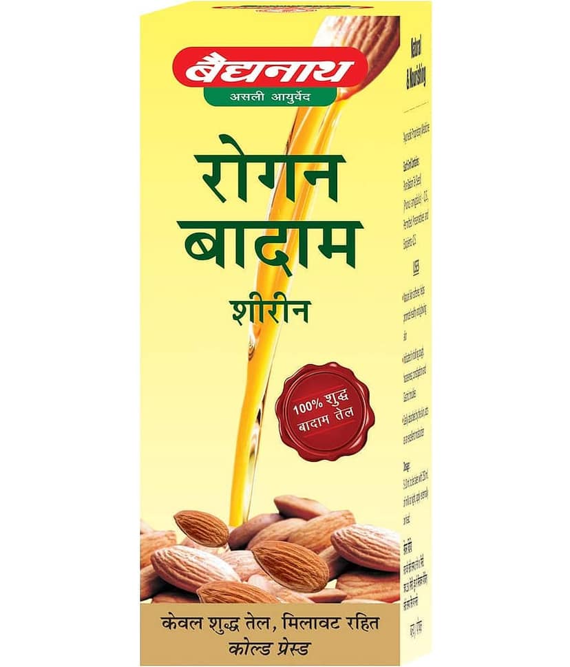 Baidyanath Rogan Badam Oil Almond Oil 25 Ml (Pack of 2) view 2