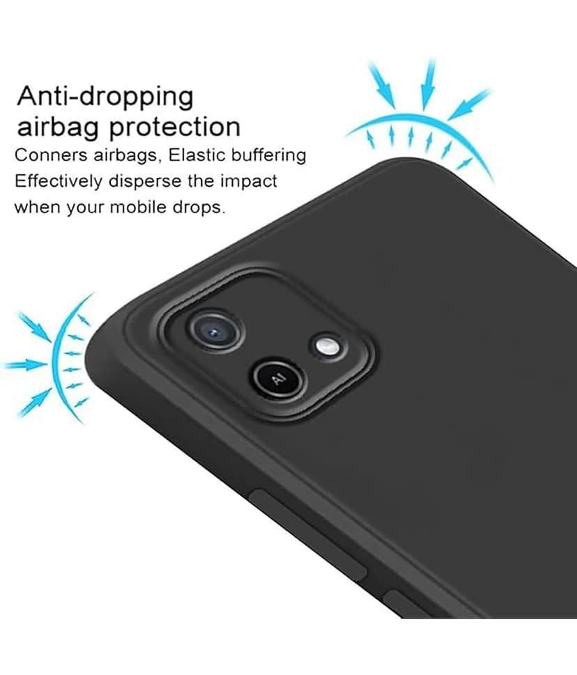 Case Vault Covers - Silicon Soft cases Compatible For Silicon OPPO A16E ( Pack of 1 ) view 2