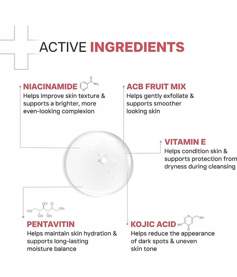 Dermatouch - Dark Spots Removal Face Cleanser For All Skin Type 2 g ( Pack of 2 ) view 2