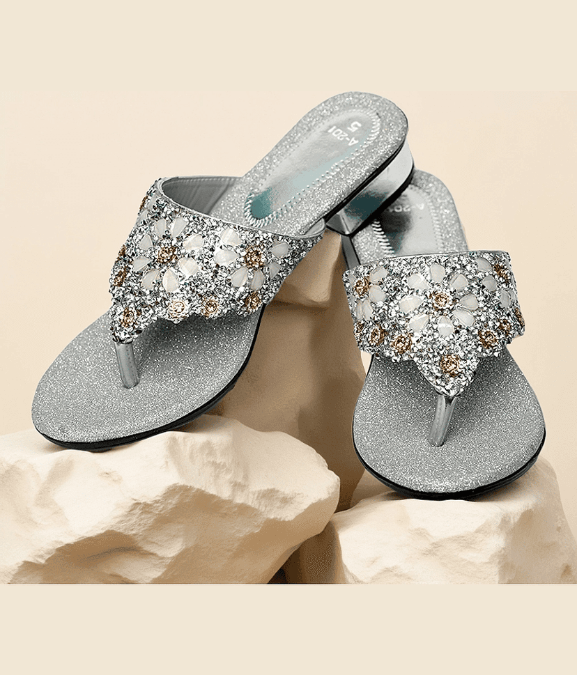 Dream Makers Multicolor Women's Sandal Heels view 2