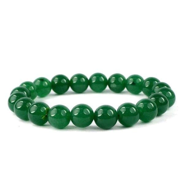 Natural Green Aventurine Bracelet 6 mm Beads Bracelet Round Shape for Reiki Healing and Crystal Healing Stone Semi Precious Gemstones Stretchable Bracelet view 2