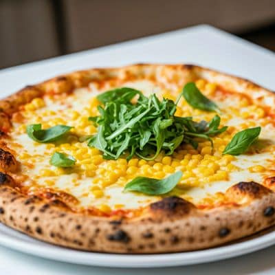 Sweet Corn Pizza