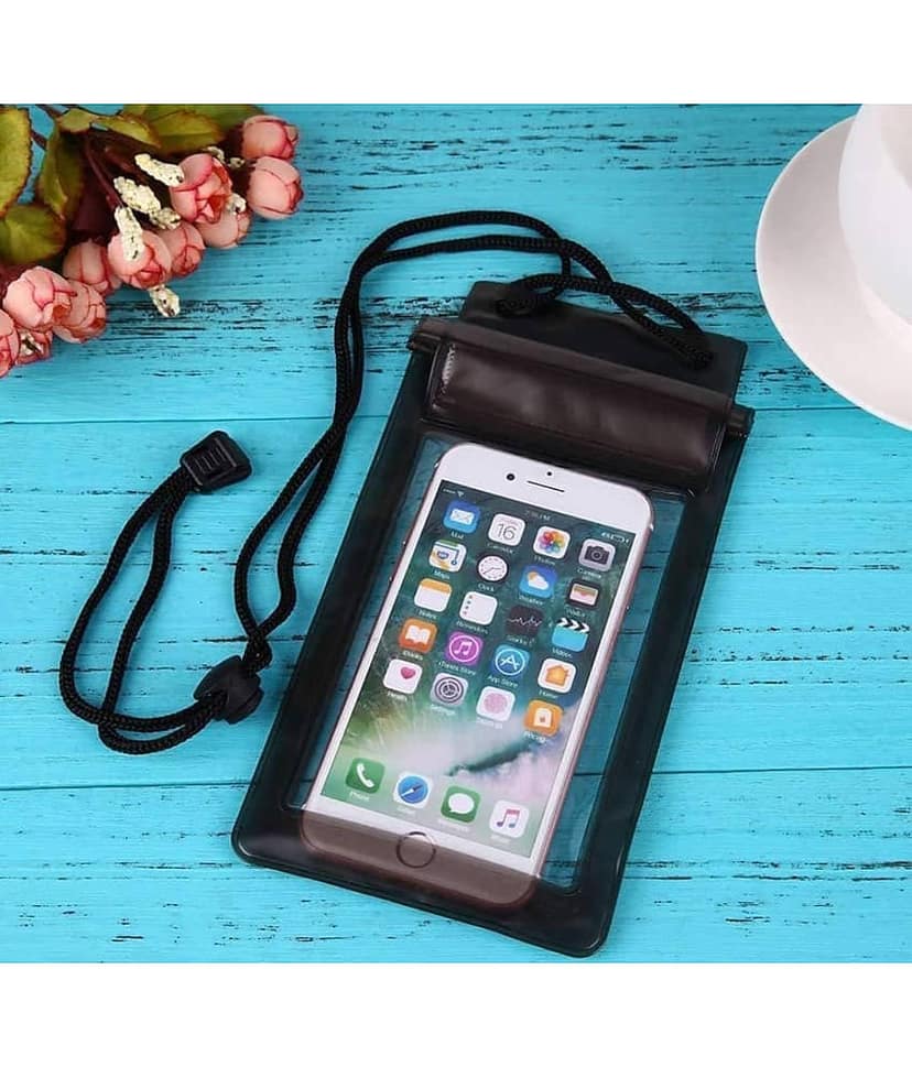 QMKT Waterproof Pouch Bag Cover for Mobile Phone (Pack of 4) Travel Pouch view 2
