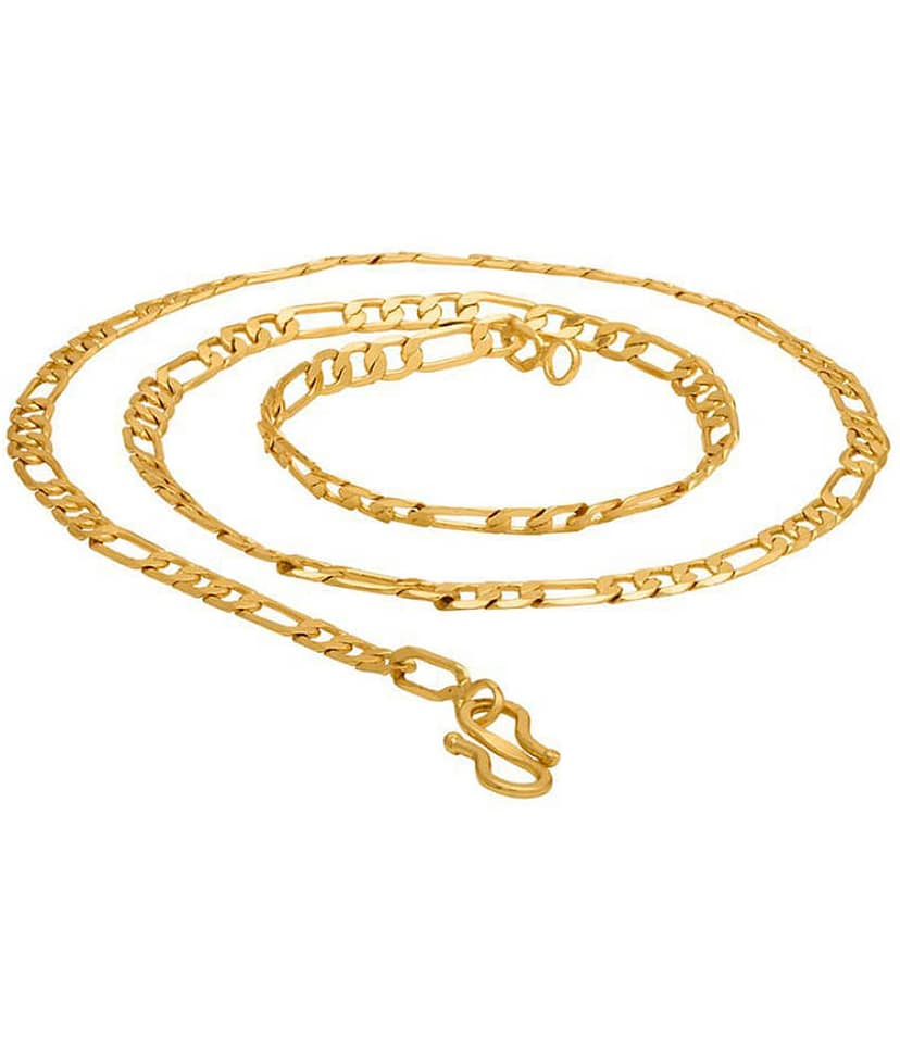 KRIMO - Gold Plated Chain ( Pack of 1 ) view 2