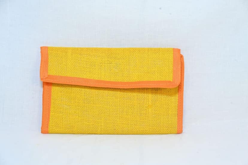 Handmade Jute Wallet view 2