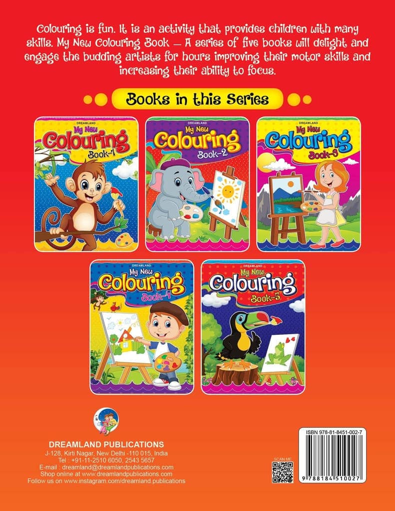 02. My New Colouring Book - 2 [Paperback] Dreamland Publications view 2