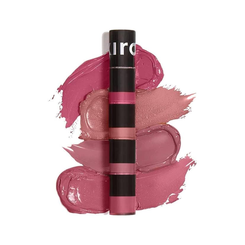 Kiro Four Play Non-Stop Airy Matte Liquid Lip Stack Paramount Pink, 6ml | 4 Pink Lipstick Shades | Long-lasting, Transfer-proof, Hydrating, Lightweight | Infused with Avocado & Apricot Oils Kiro Four Play Non-Stop Airy Matte Liquid Lip Stack Paramount Pi