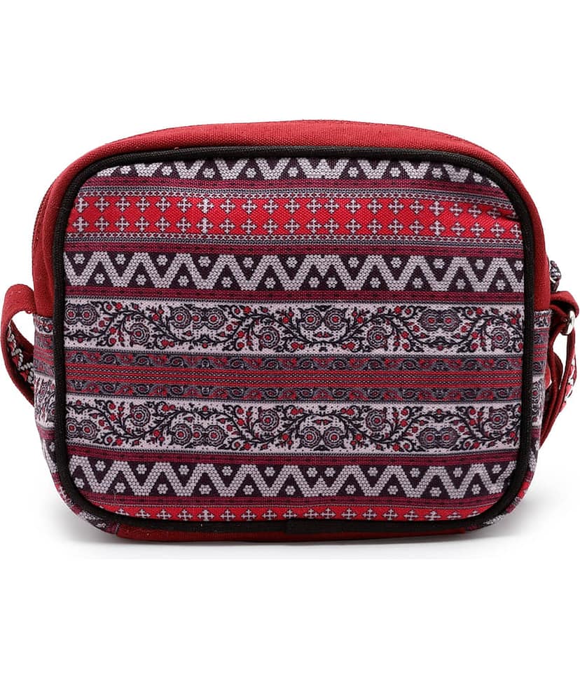 Anekaant Sling Bag Cotton Set of 1 ( Wine ) view 2
