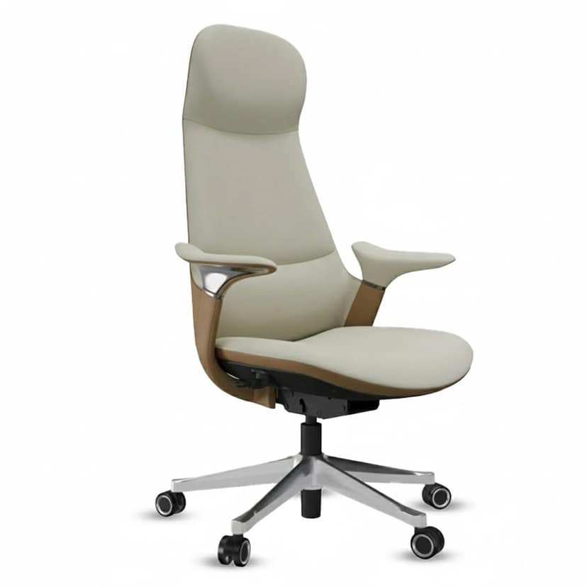 Rose Sofira Luxurious High Back Chair (White) view 2