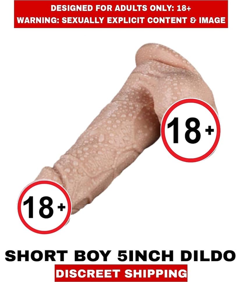 Male Sex Toys Adult Concept Short Boy 5inch Silicon Dildo For Women view 2