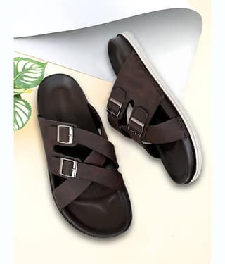 Altek 14316 Brown Men's Daily Slipper