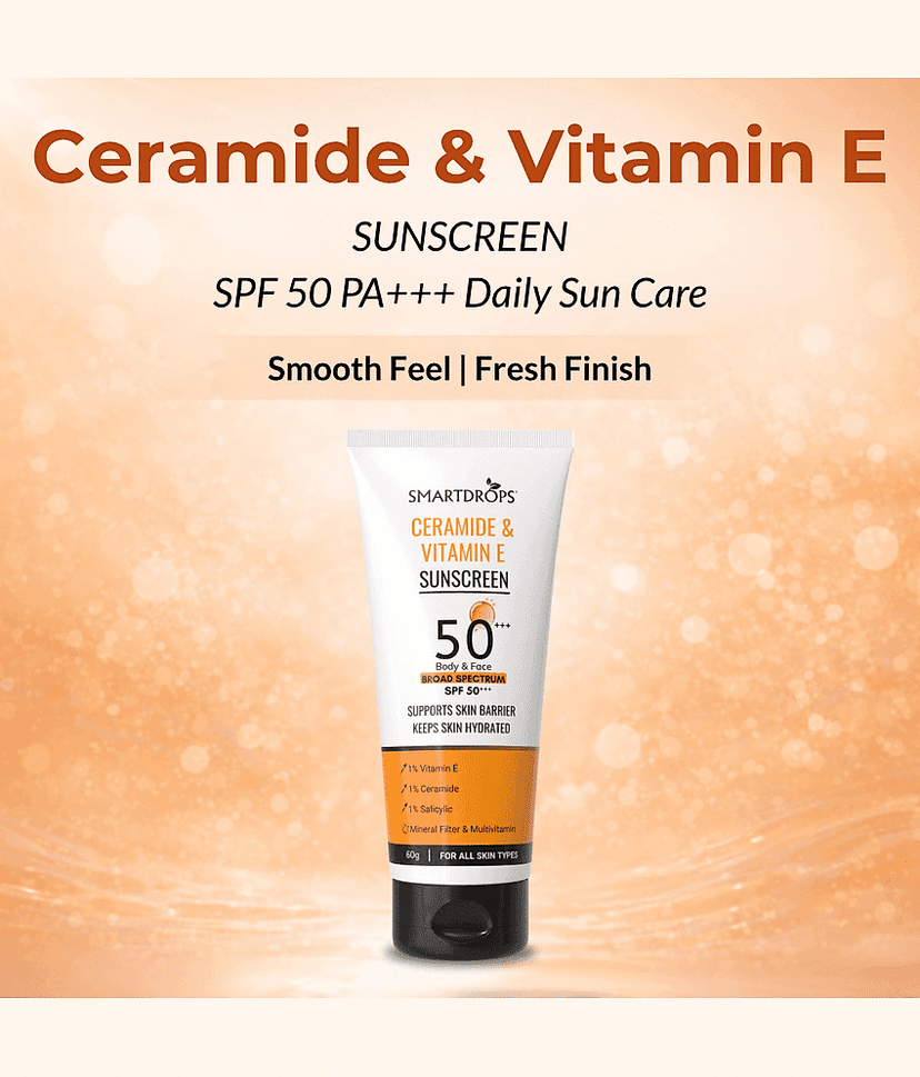 Smartdrops SPF 50 Sunscreen Cream For Normal Skin ( Pack of 2 ) view 2