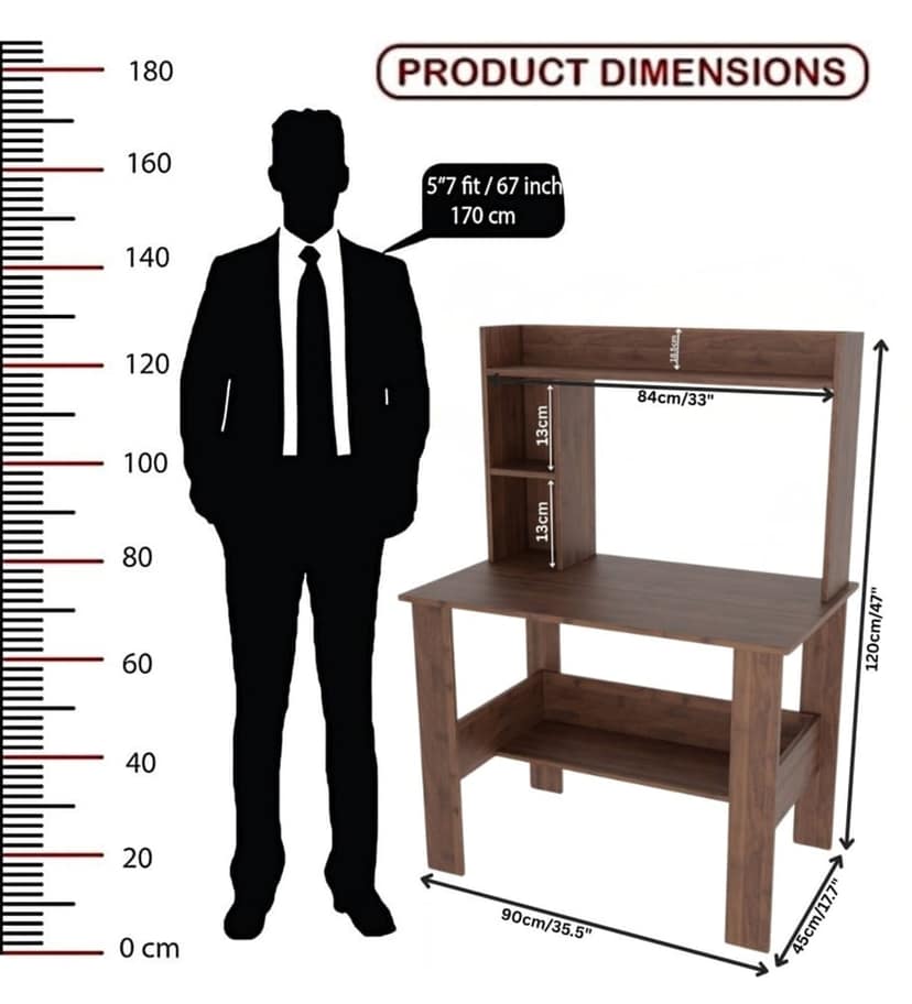 Spydercraft Multipurpose Daisy Study Table| Do-It- Yourself| Study Table view 2