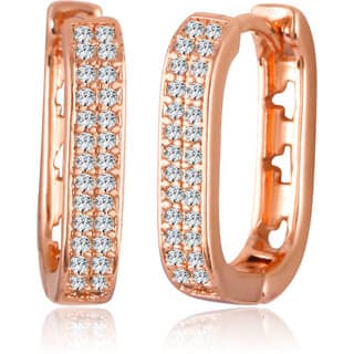 Vivastri Shimmering Bejeweled Cz stone clip on Bali stud Earring for Women and Girls [VIVA2703ERG] view 2