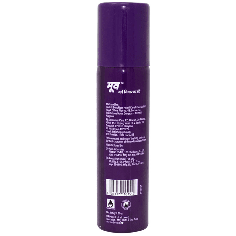 Moov Pain Relief Spray 80 Gms view 2