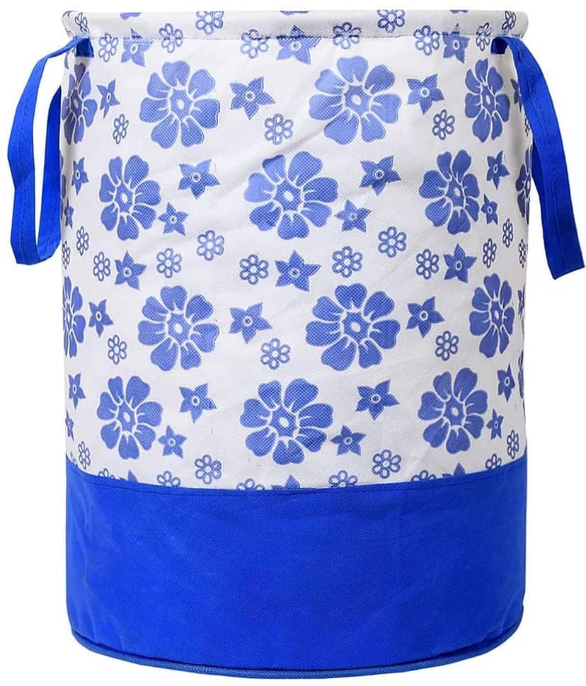 SH NASIMA - 45 L White Laundry Bag (pack of 1)