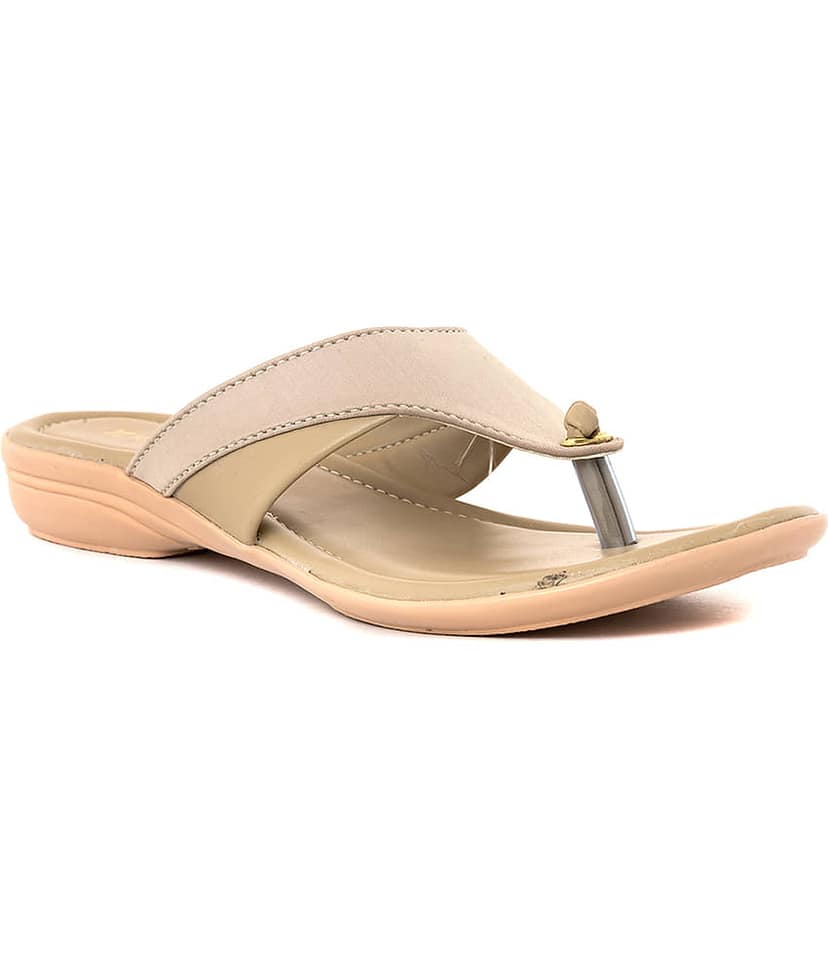 KHADIM Beige Women's Flats