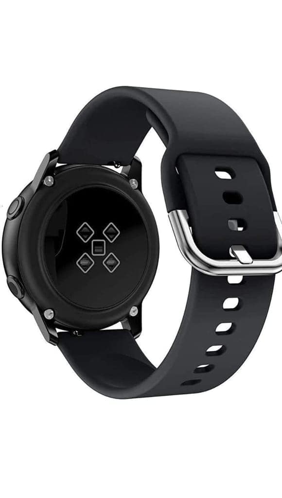 LiveStore 19MM Strap Belt for Compatible With Noise ColorFit Pro 2 & Boat Storm Strap Belt Silicone Black view 2
