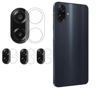 ISAAK Back Camera Lens Protector compatible for Samsung Galaxy M17e 5G (Pack of 4)
