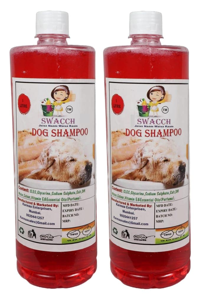 SWACCH Dog Shampoo (1 Litre) (Combo Pack of 2) Jasmine view 2