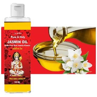 PACK OF 2 PURE HOLY PRECIOUS JASMINE OIL MADE FROM REAL JASMINE FLOWERS view 2