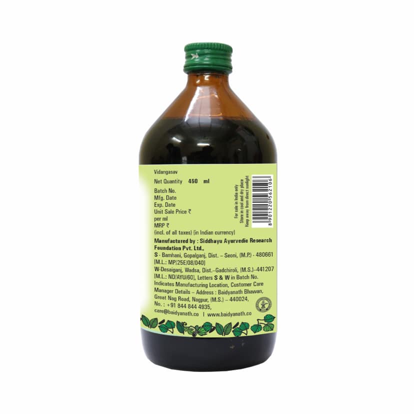 Baidyanath Vidangasav 450 Ml view 2