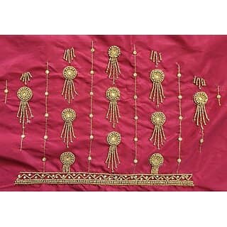 OMSAIFAB Cotton Silk Self Design Blouse Material view 2