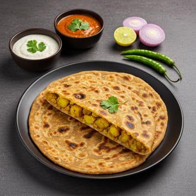 Aloo Stuffed Paratha