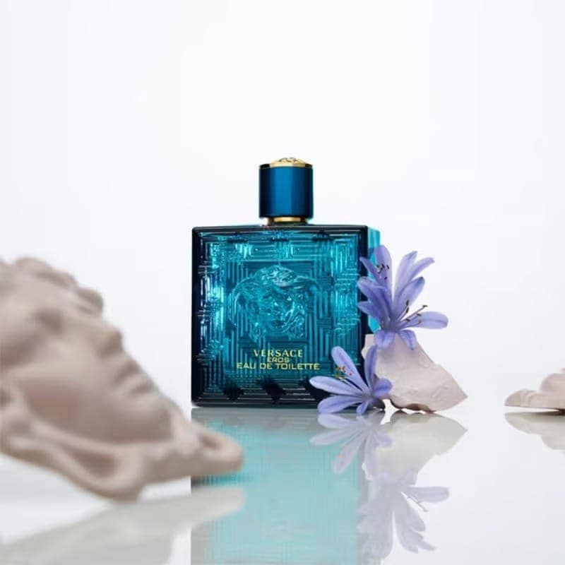 Versace Eros Eau De Toilette for Men - 100ml - Woody Oriental Fresh Fragrance for MEN Scent view 2