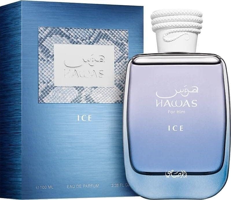 Rasasi Hawas Ice Eau De Parfum For Men 100ml – Fresh & Powerful Masculine Fragrance view 2