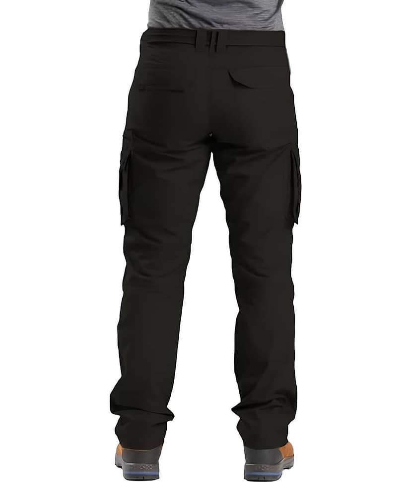 Reoutlook Regular Flat Men's Cargos - Dark Green ( Pack of 1 ) view 2