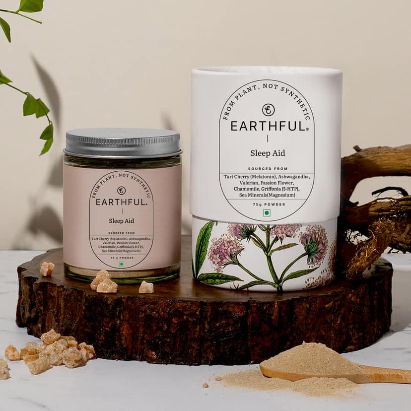 Earthful Stress Aid Capsules for Better Sleep