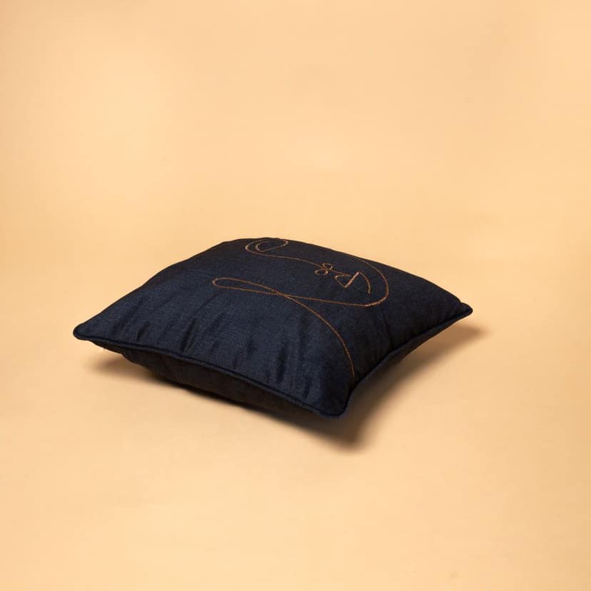 Chann Studio - Contoure Black Velvet Cushion Covers