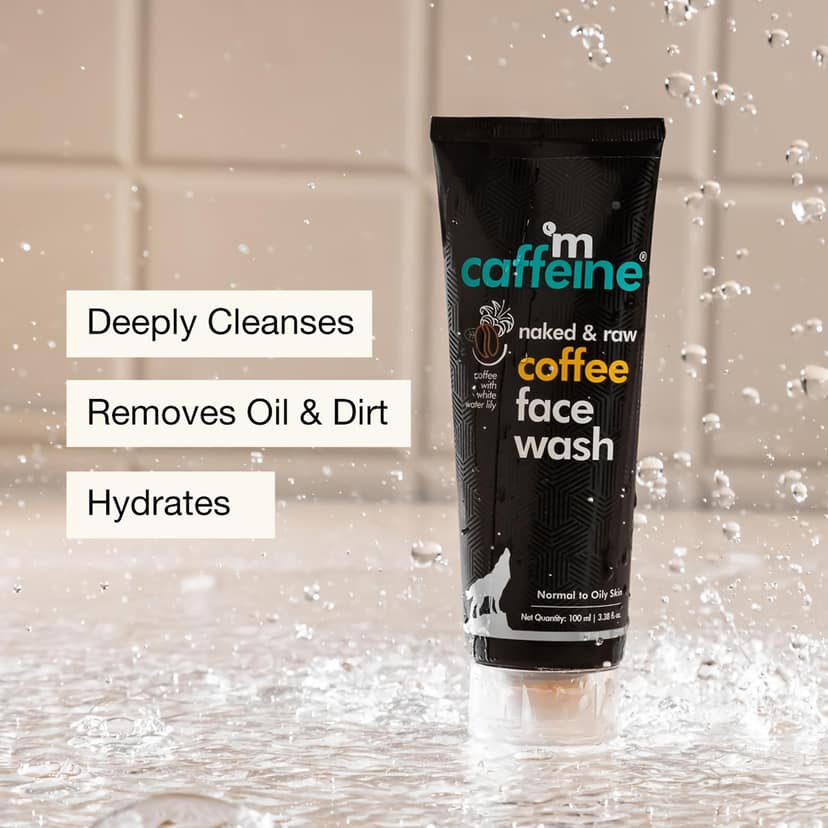 mCaffeine Deep Cleansing Coffee Face Wash for Oil Control | De Tan Face Wash for Men & Women | Daily Use Anti Pollution Face Wash For Summers | 100ml mCaffeine Deep Cleansing Coffee Face Wash for Oil Control | De Tan Face Wash for Men & Women | Daily Use view 2